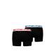 PUMA 2-Packs Multilogo Boxer Black/Red/Blue