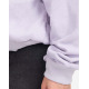 ADIDAS Originals Embroidered Logo Crew Neck Sweatshirt Purple