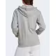 ADIDAS Essentials 3-Stripes French Terry Full-Zip Hoodie Grey