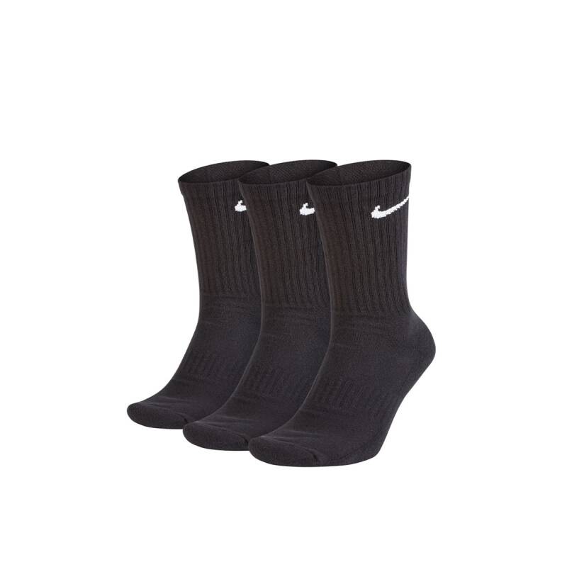 NIKE 3-Packs Cushioned Crew Socks Black