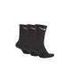 NIKE 3-Packs Cushioned Crew Socks Black