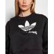 ADIDAS Originals Split Trefoil Sweatshirt Black