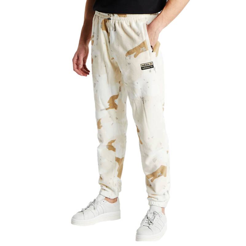 ADIDAS R.Y.V. Camo Fleece Pants Beige