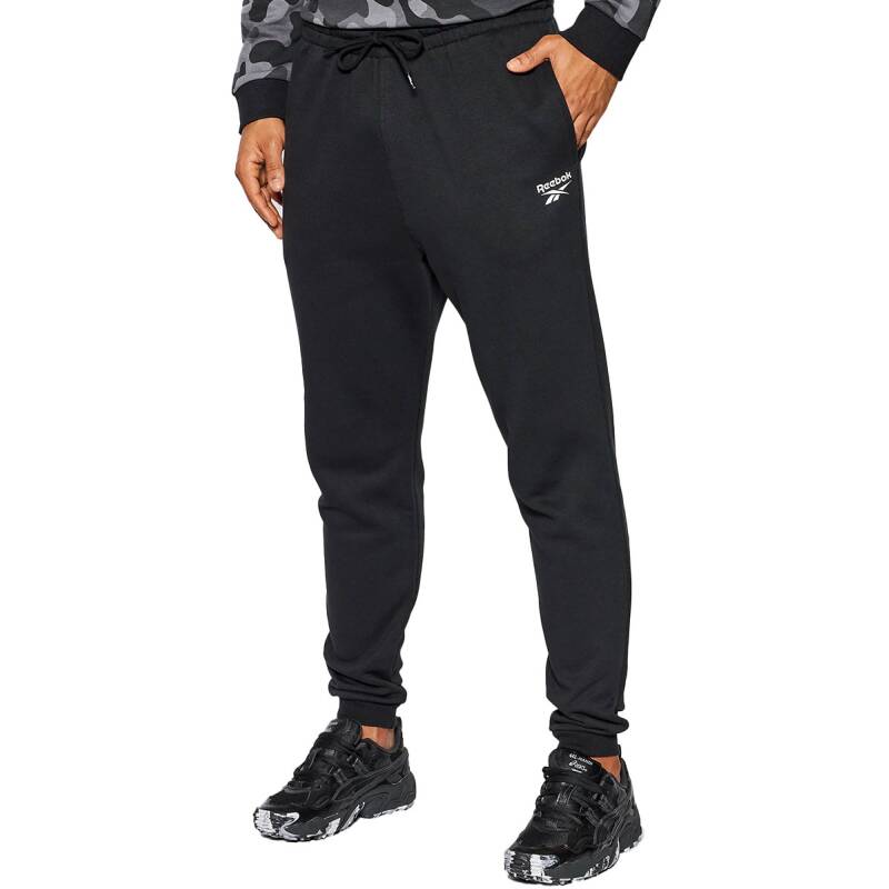 REEBOK Identity Left Leg Logo Pants Black