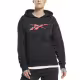REEBOK Identity Vector Graphic Hoodie Black