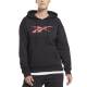 REEBOK Identity Vector Graphic Hoodie Black