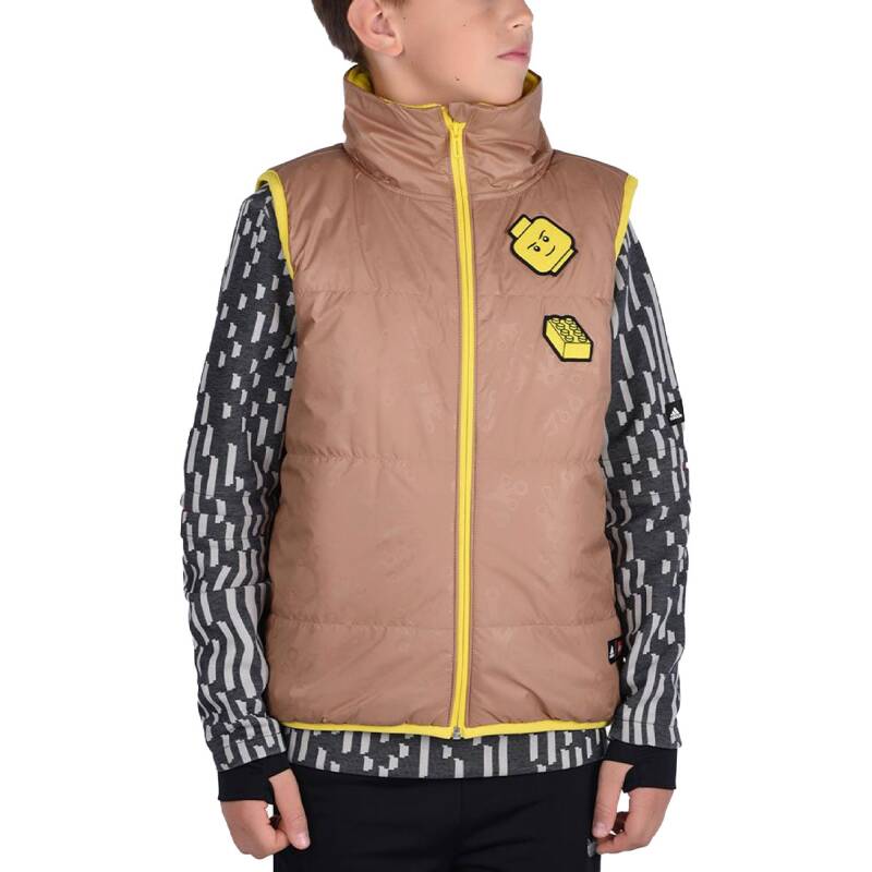 ADIDAS x Lego Baumhaus Vest Brown/Yellow