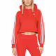 ADIDAS Originals Adicolor Classics Crop Hoodie Red