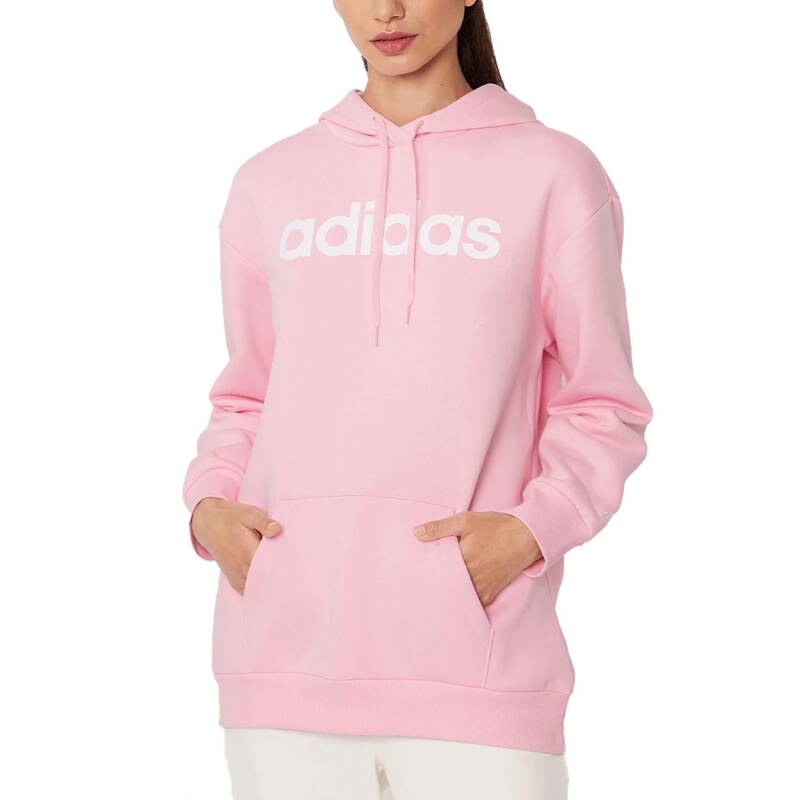 ADIDAS Sportswear Essentials Oversize Fleece Hoodie Pink