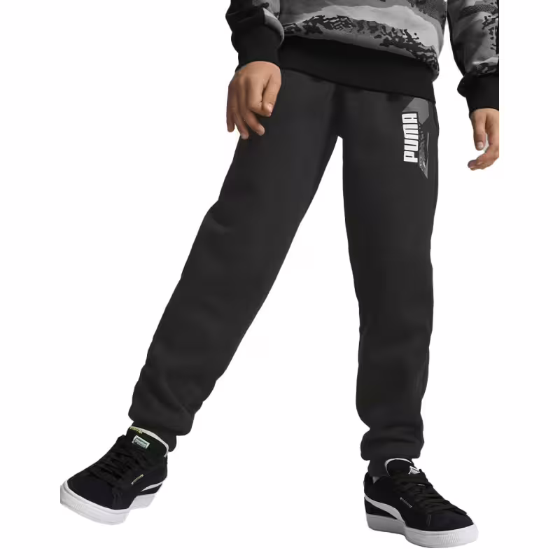 PUMA Alpha Youth Sweatpants Black