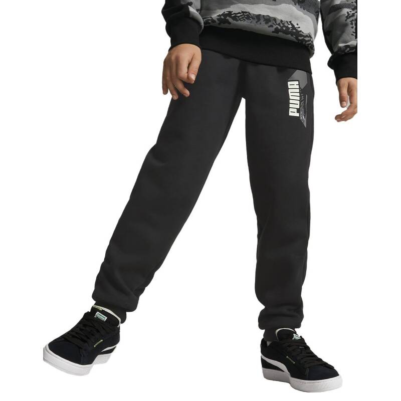 PUMA Alpha Youth Sweatpants Black