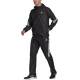 ADIDAS Sportswear Hooded Tracksuit Black