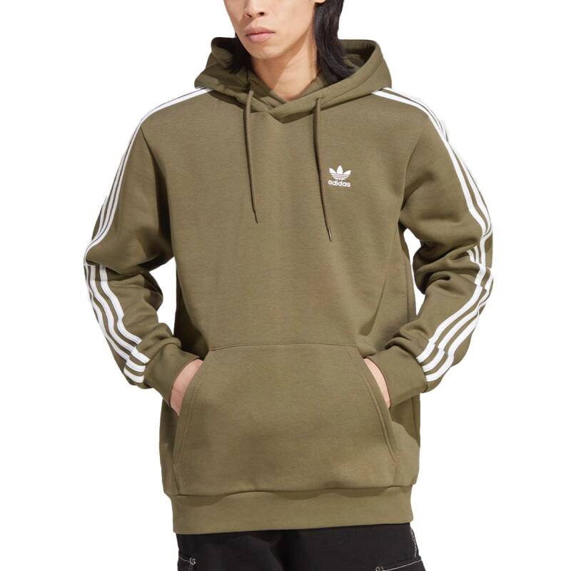 ADIDAS Originals 3-Stripes Hoodie Green