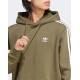 ADIDAS Originals 3-Stripes Hoodie Green