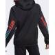 ADIDAS Train Icons 3-Stripes Fleece Hoodie Black