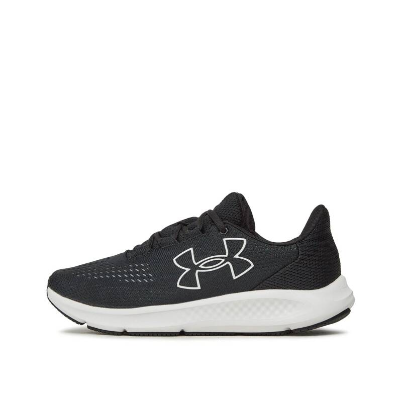 UNDER ARMOUR Charged Pursuit 3 Big Logo Running Shoes Black/White