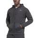 REEBOK Workout Ready Thermowarm Full-Zip Hoodie Black