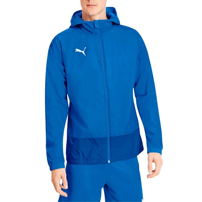 PUMA TeamGoal Rain Jacket Blue