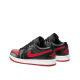 NIKE Air Jordan 1 Low Shoes Black/Red