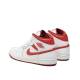 NIKE Air Jordan 1 Mid Se Shoes White/Red