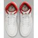 NIKE Air Jordan 1 Mid Se Shoes White/Red