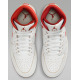 NIKE Air Jordan 1 Mid Se Shoes White/Red