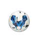 PUMA Orbita 6 Ms Soccer Ball White/Blue