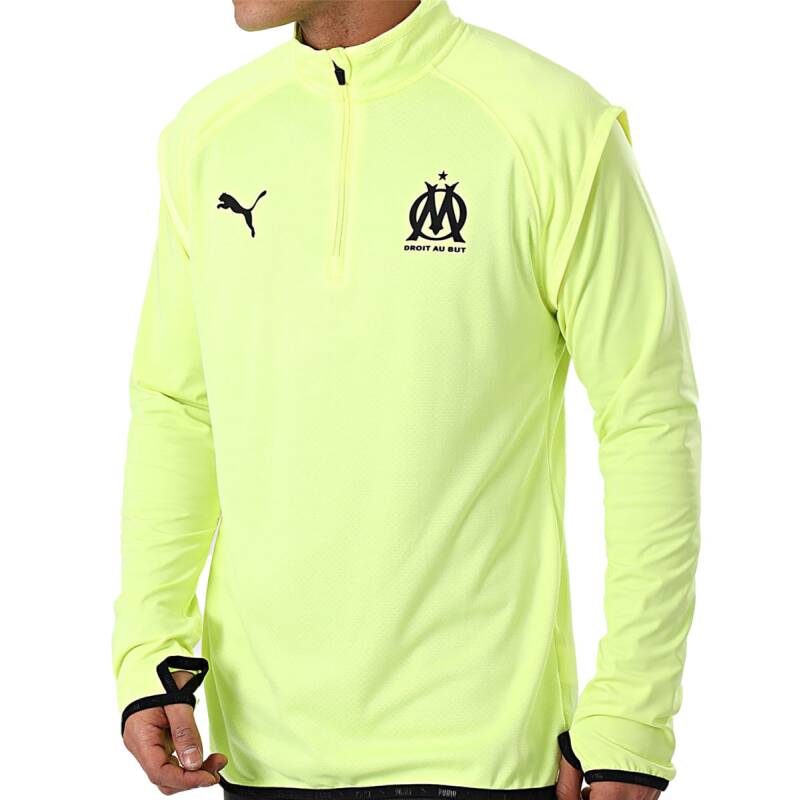 PUMA x Olympique de Marseille WarmUp Training Top Green