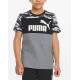 PUMA Essentials+ Camo Tee Gray/Black