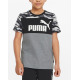 PUMA Essentials+ Camo Tee Gray/Black