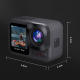 Водоустойчива екшън камера No brand AC08-2, 24 Mp, 5K, с WIFI, 170°, HDMI, Черен - 91065