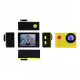 Водоустойчива екшън камера No brand ECM-SJ4000W4B, 12 Mp, Full HD, 140&deg;, Жълт - 91069