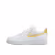 NIKE Air Force 1 Brushstroke Low Shoes White/Yellow