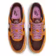 NIKE Air Force 1 Low Shoes Orange/Burgundy