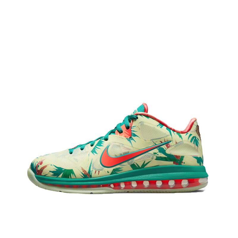 NIKE x LeBron James 9 Low Shoes Yellow/Green