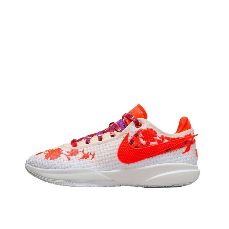 NIKE LeBron 20 Premium x Mimi Plange Shoes White/Red