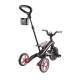 Детска триколка 4 в 1 GLOBBER EXPLORER TRIKE FOLDABLE, сгъваема, розов цвят