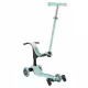 Тротинетка 4 в 1 GLOBBER GO UP SPORTY LIGHTS 360&deg; - ментова