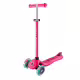 Тротинетка 4 в 1 GLOBBER GO UP SPORTY LIGHTS 360&deg; - розова