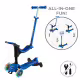 Тротинетка 4 в 1 GLOBBER GO UP SPORTY LIGHTS 360&deg; - синя