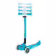 Тротинетка 5 в 1 GLOBBER GO UP DELUXE LIGHTS 360&deg; - аква