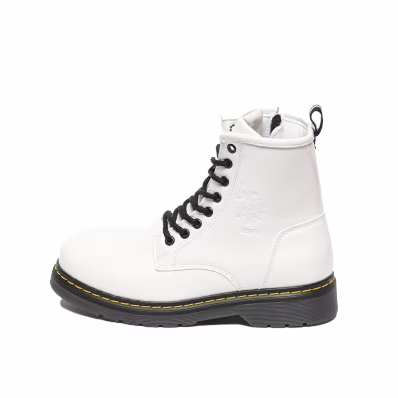 US POLO Assn Polet Boots White