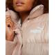 PUMA Style Down Shiny Puffer Jacket Pink