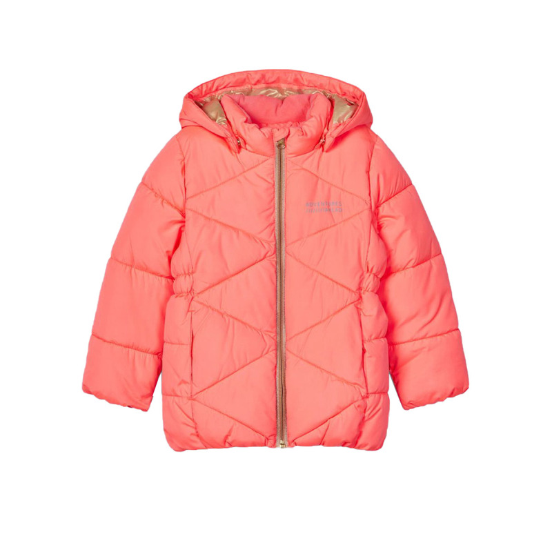 NAME IT Milton Quilted Puffer Jacket Neon Pink G
