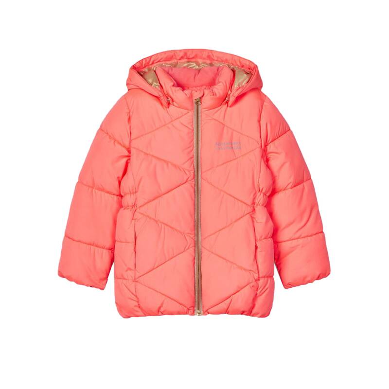 NAME IT Milton Quilted Puffer Jacket Neon Pink G