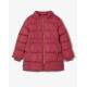 NAME IT Molly Long Down Jacket Rose Wine