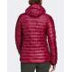 ADIDAS Terrex Icesky Hooded Down Jacket Burgundy