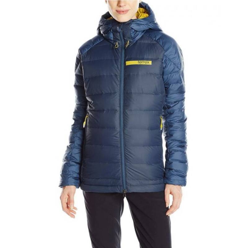 ADIDAS Terrex ClimaHeat Down Jacket Navy