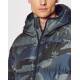 ADIDAS Originals Down Camo Puffer Jacket Navy/Grey