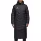 ADIDAS Winter Long Down Coat Top Jersey Jacket Black
